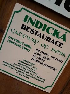 indická restaurace